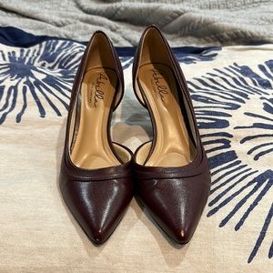 Abella oxblood Orsay pumps for sale. Size 10M, 2” heels, barely worn.